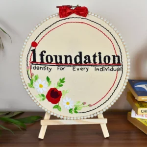 Let Your Logo Shine Through Personalised Stitching + Free Easel Stand